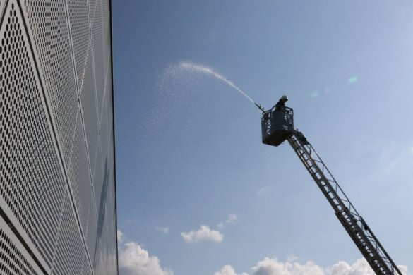 Notfallübung am Flughafen Münster/Osnabrück