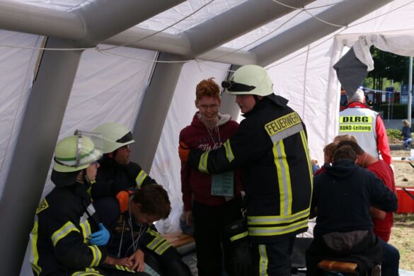 Notfallübung am Flughafen Münster/Osnabrück