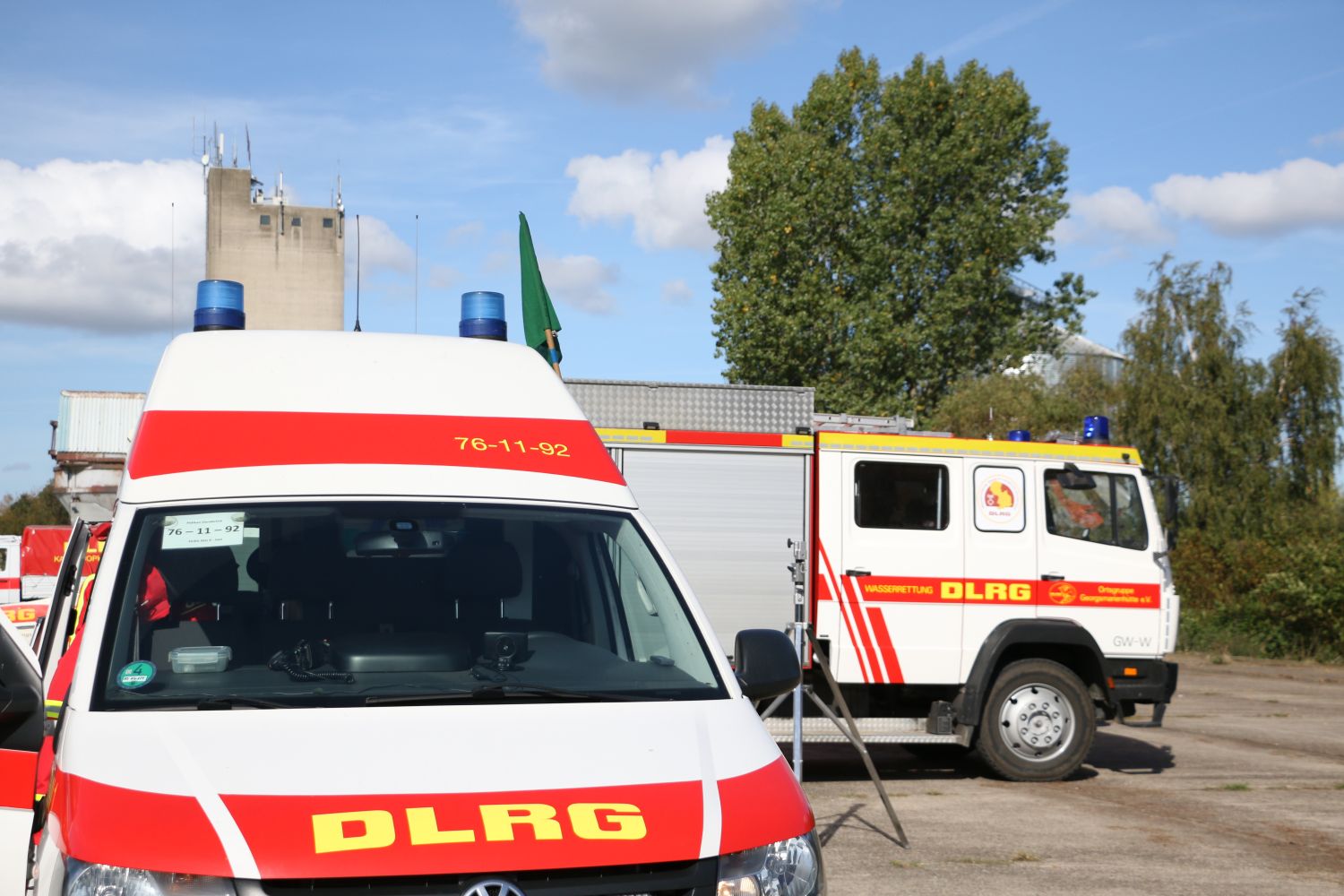 2018-09-29_Katastrophenschutz-Uebung-DLRG-Osnabrueck-Einsatzzug-Wasserrettung_001 Ganztägige Katastrophenschutzübung der DLRG im Landkreis Osnabrück