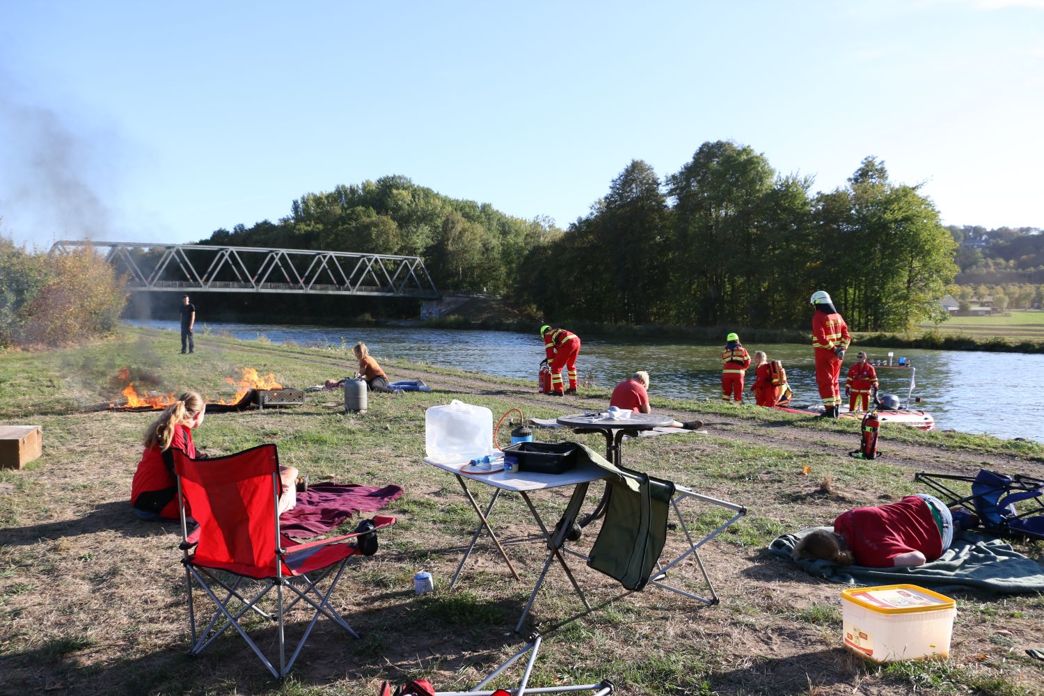 2018-09-29_Katastrophenschutz-Uebung-DLRG-Osnabrueck-Einsatzzug-Wasserrettung_041 Ganztägige Katastrophenschutzübung der DLRG im Landkreis Osnabrück