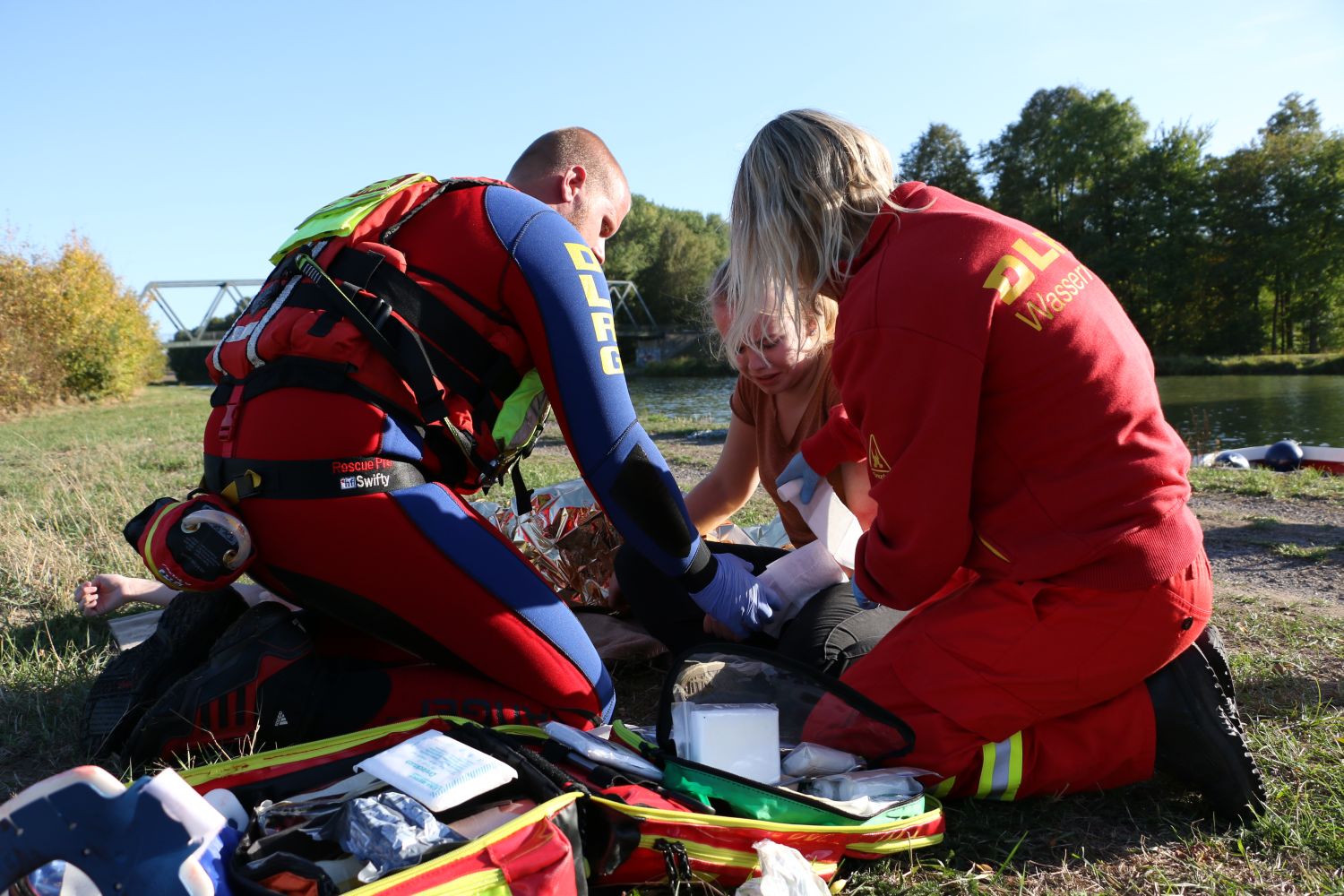 2018-09-29_Katastrophenschutz-Uebung-DLRG-Osnabrueck-Einsatzzug-Wasserrettung_055 Ganztägige Katastrophenschutzübung der DLRG im Landkreis Osnabrück