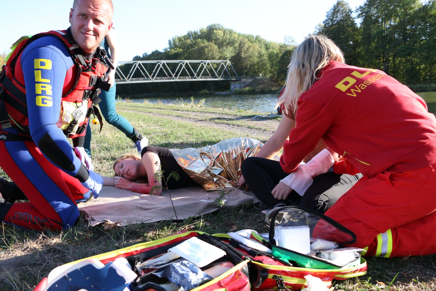 2018-09-29_Katastrophenschutz-Uebung-DLRG-Osnabrueck-Einsatzzug-Wasserrettung_056 Ganztägige Katastrophenschutzübung der DLRG im Landkreis Osnabrück