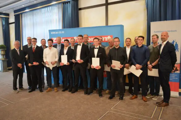 Metallbauer, Feinwerkmechaniker, Mechatroniker Innungssieger 2018