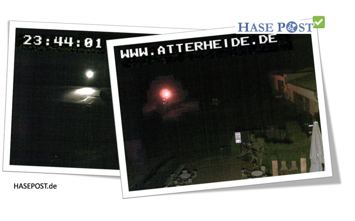 Nachtflug, Hubschrauber, Atterheide