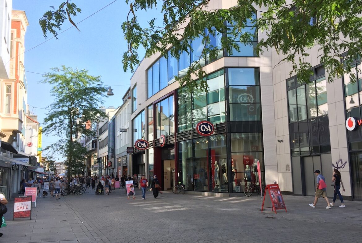 Große Straße in Osnabrück