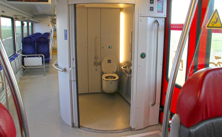 Zugtoilette