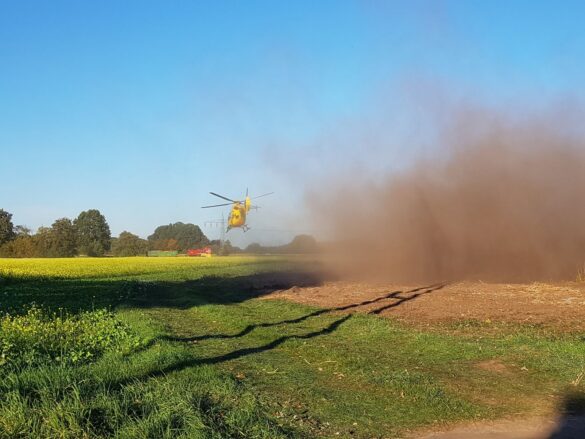 Schwere Motorradunfälle in Bramsche und Fürstenau im Landkreis Osnabrück