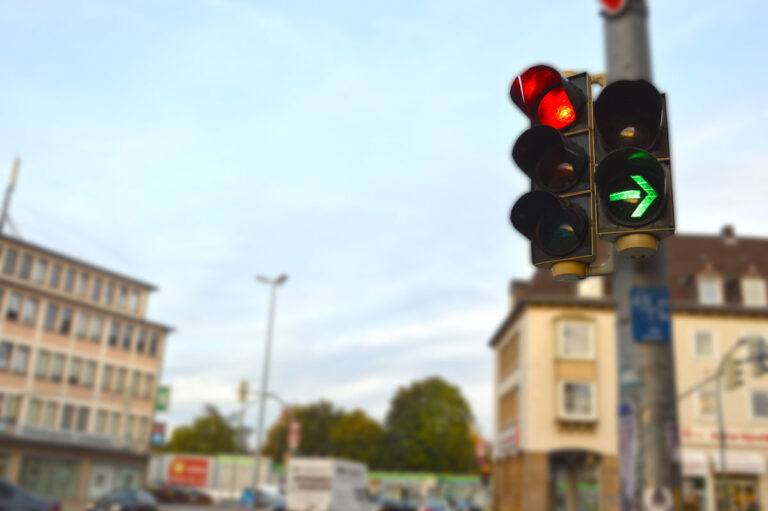 Ampel am Rosenplatz