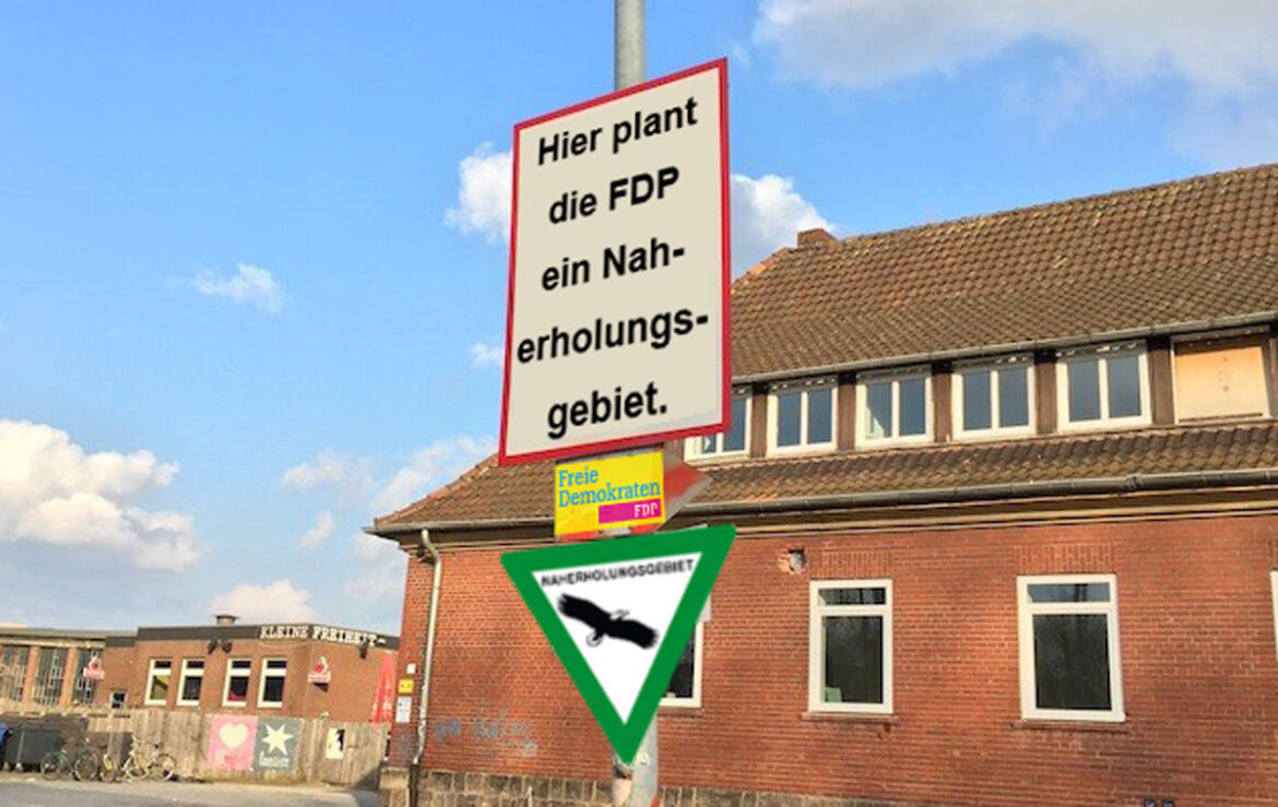 Der Güterbahnhof als Naherholungsgebiet