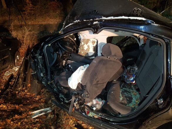 2018-11-27_Unfall-zwei-PKW-gegen-Baum-toedlich_Bohmte-Landkreis-Osnabrueck_016 Tödlicher Verkehrsunfall in Bohmte im Landkreis Osnabrück