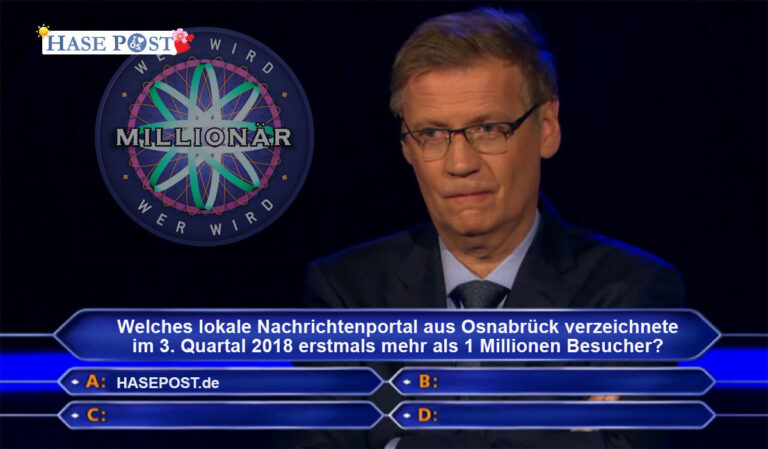 HASEPOST ist Millionär
