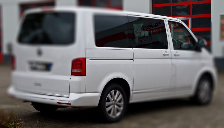 weisser Bulli, VW Transporter