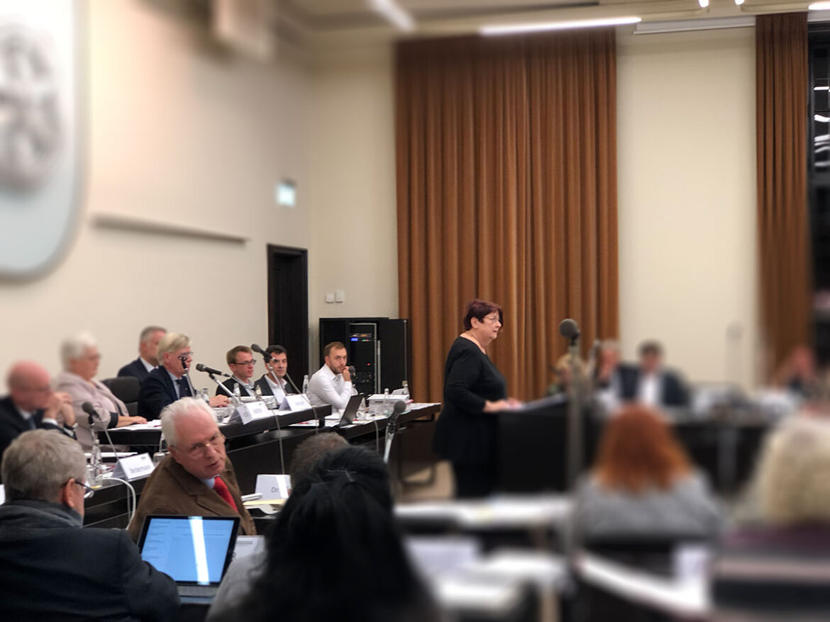 Haushaltsdebatte im Stadtrat
