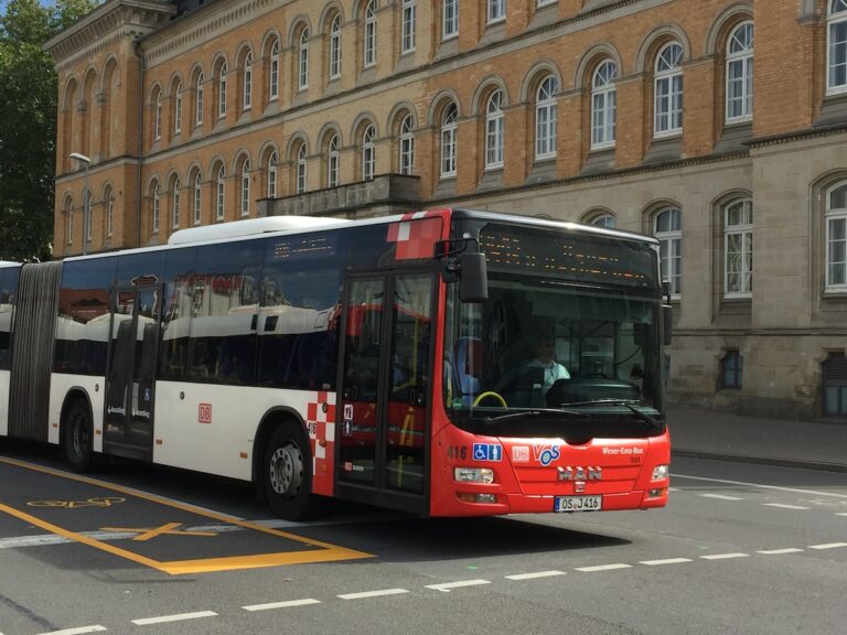 Bus auf dem Neumarkt, Osnabrück