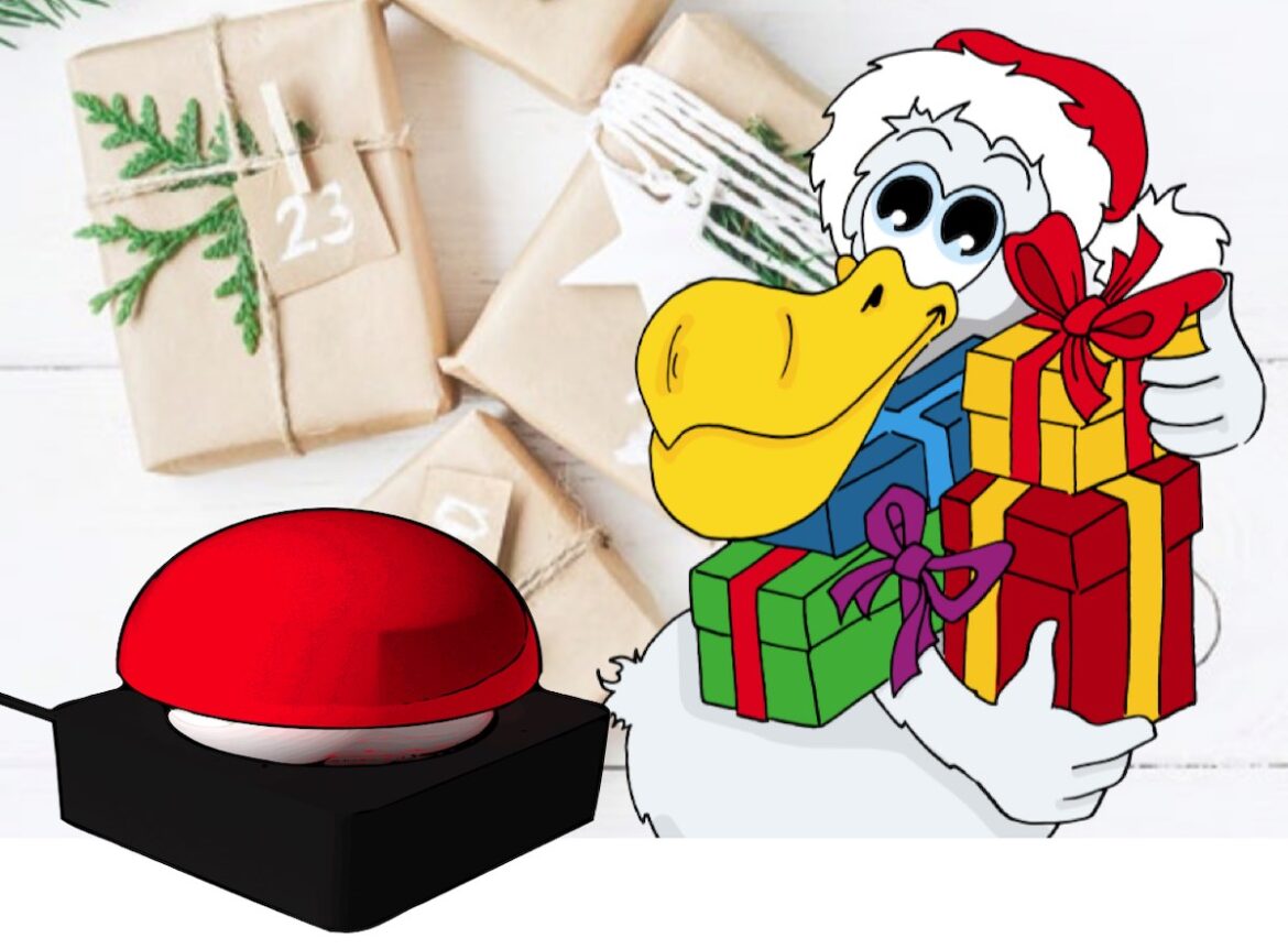 "Weihnachtsbuzzern" in der Kamp Promenade Osnabrück