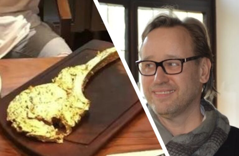 Thomas Bühner und das Ribery Goldsteak