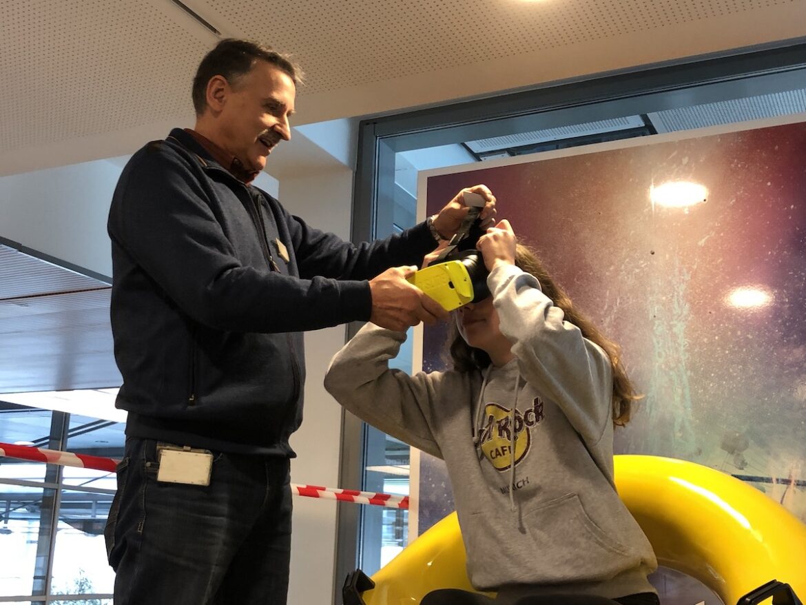 virtuelles Rutschen im Nettebad