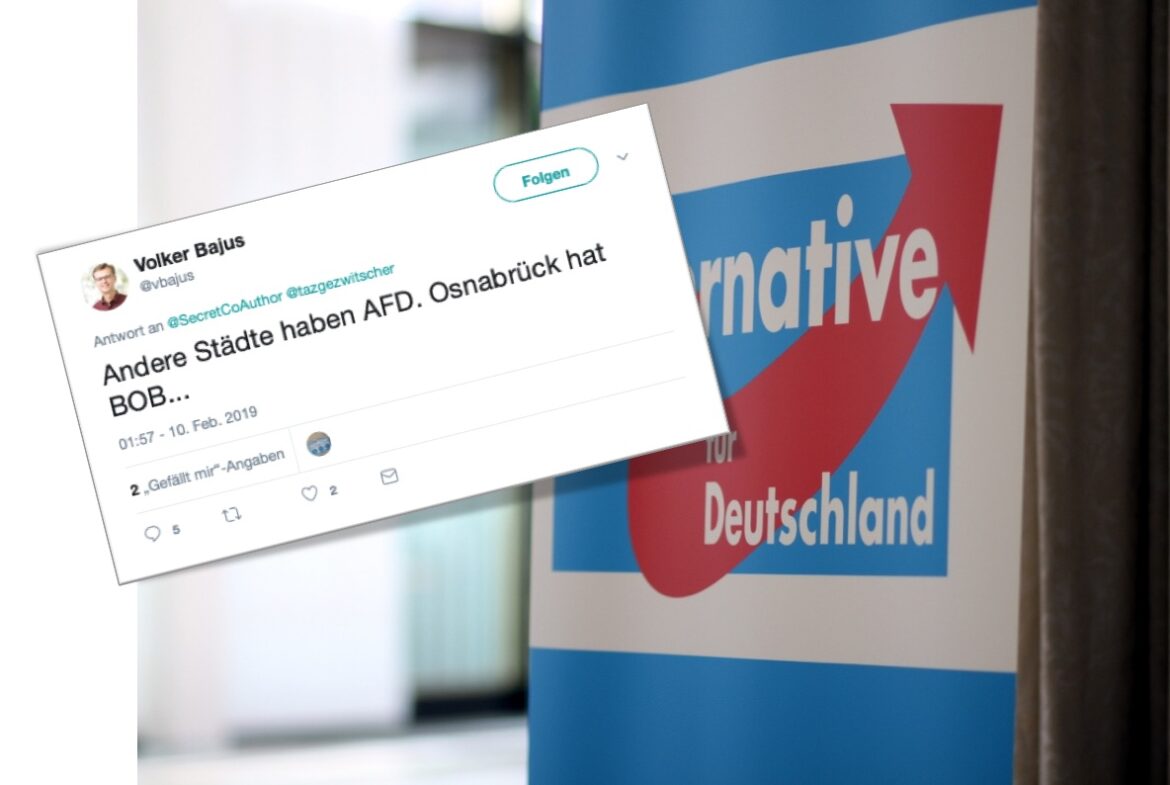 Volker Bajus auf Twitter