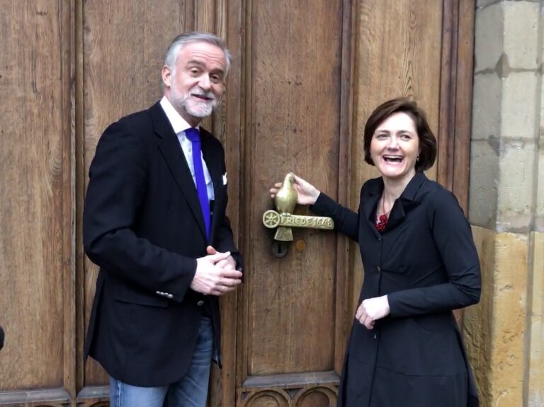 Wolfgang Griesert und Simone Lange