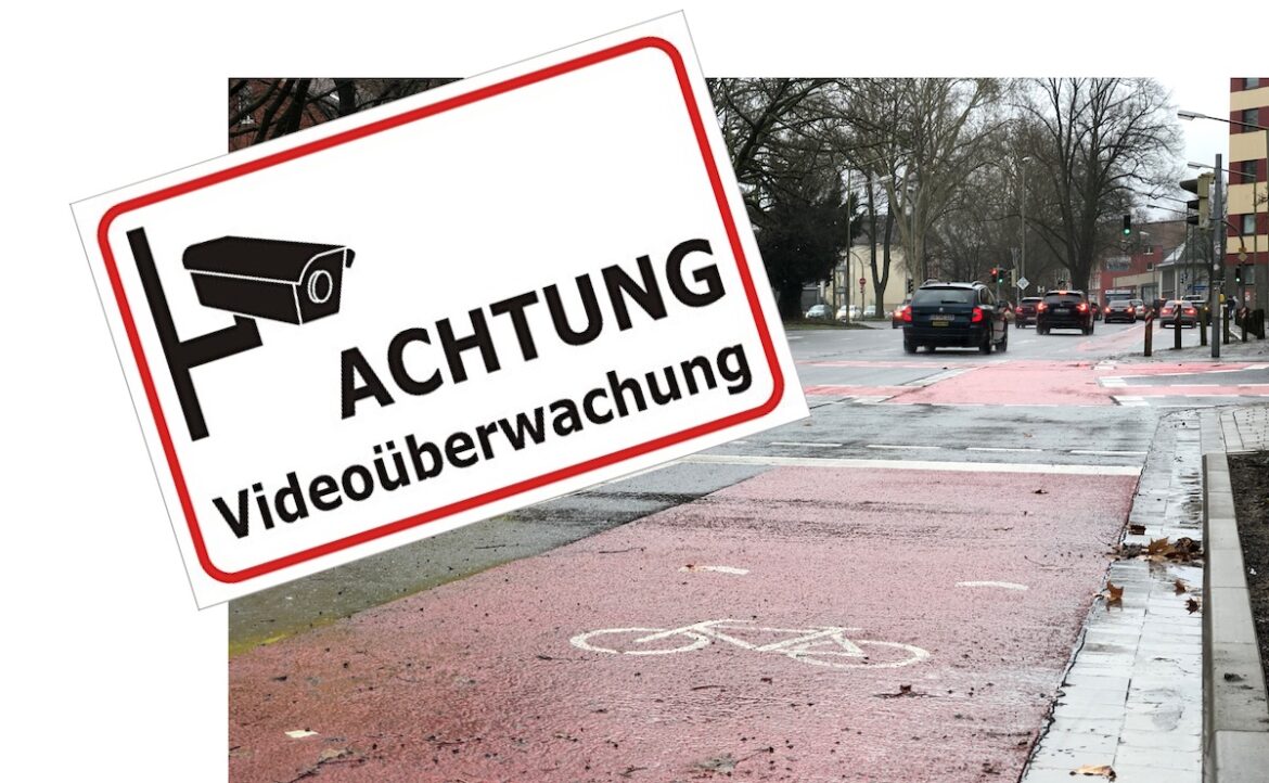 Vorsicht Kamera: Fahrradweg-Überwachung