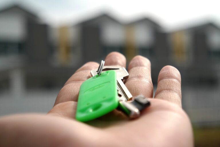 Der Schlüssel zur neuen Wohnung