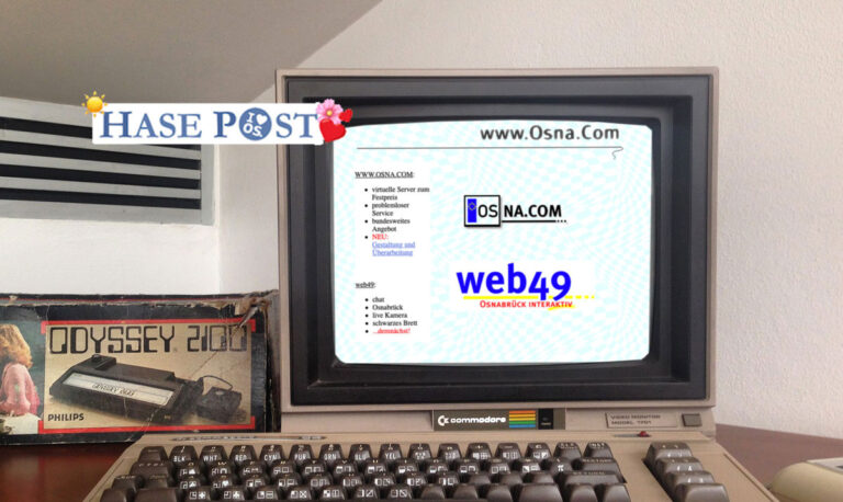 HASEPOST-Vorläufer auf historischer Hardware