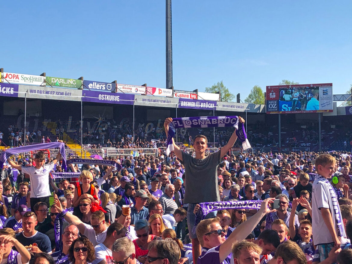 Aufstiegsfeier VfL Osnabrück Meisterschaftsfeier