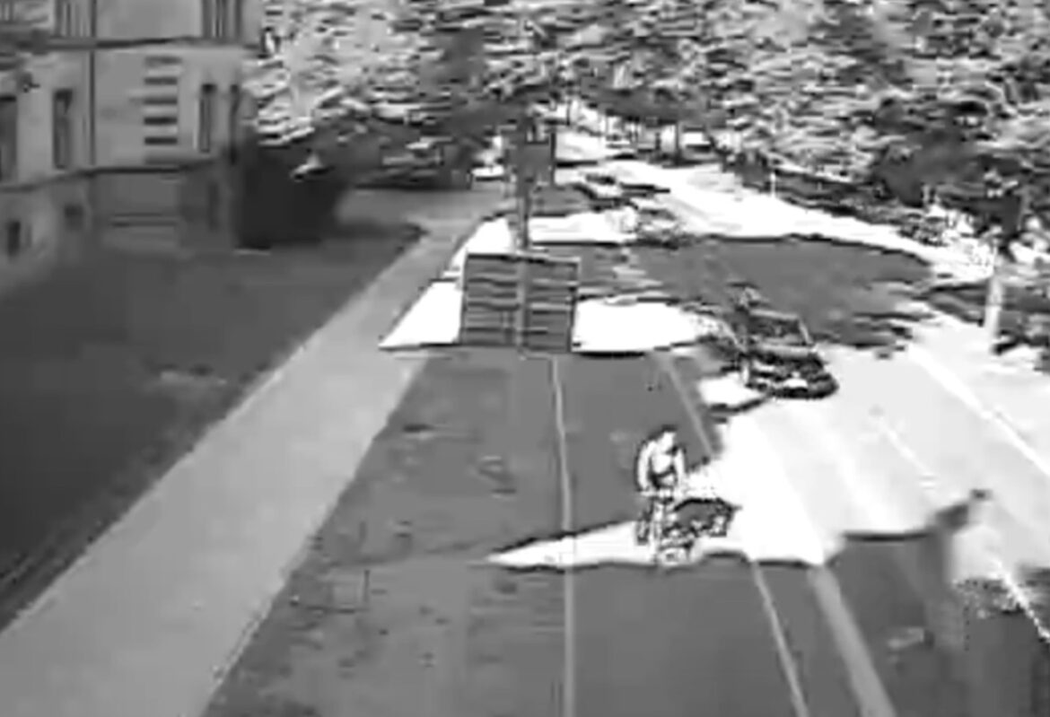 Videoüberwachung Fahrradweg