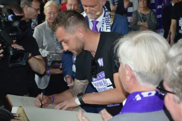 VfL Osnabrück, Aufstiegsfeier, Osnabrück, Rathausplatz, Fußball