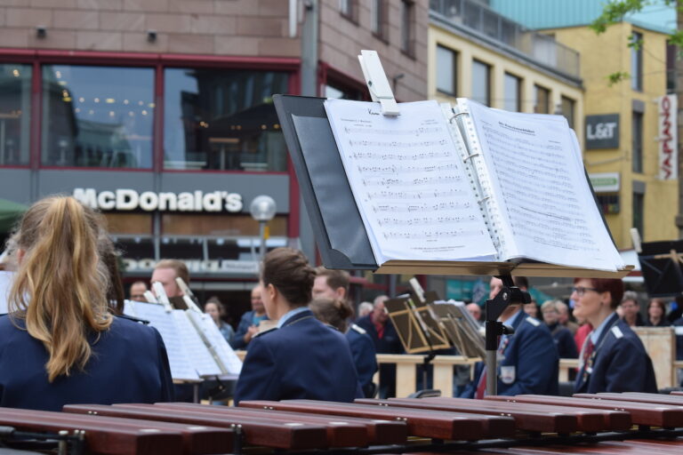 Musik ist in der Stadt