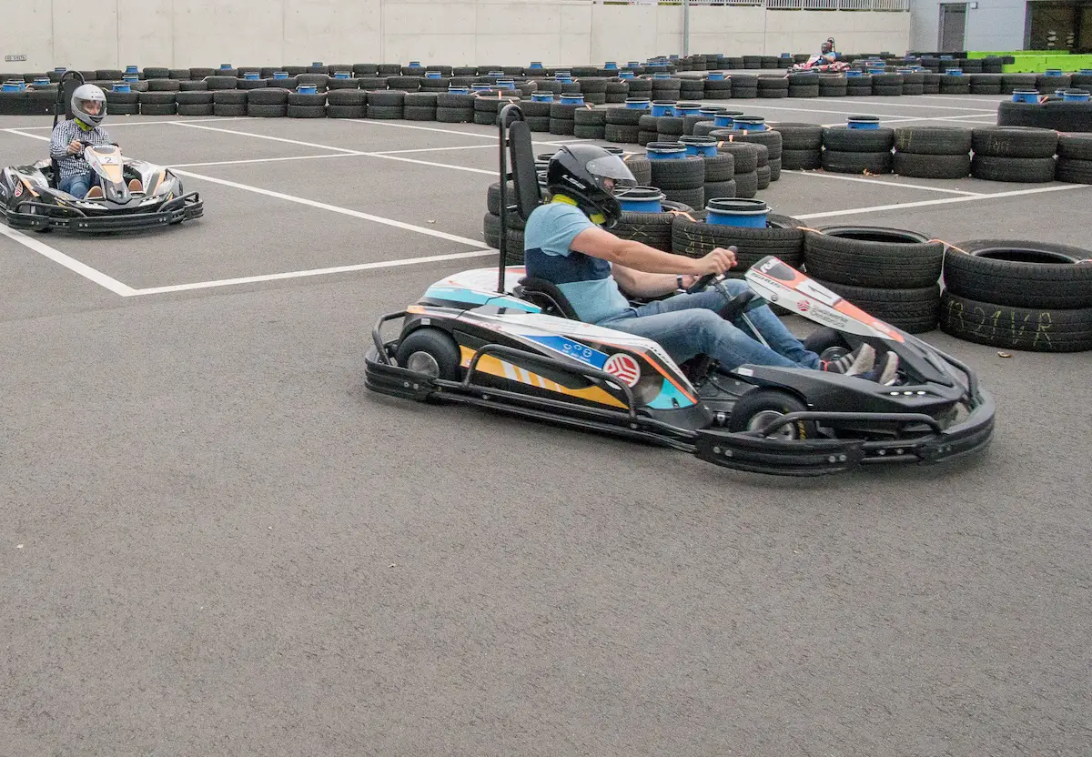 Rennstrecke des Nettedroms im Juni draußen; Foto: Stadtwerke Osnabrück / Florian Remark