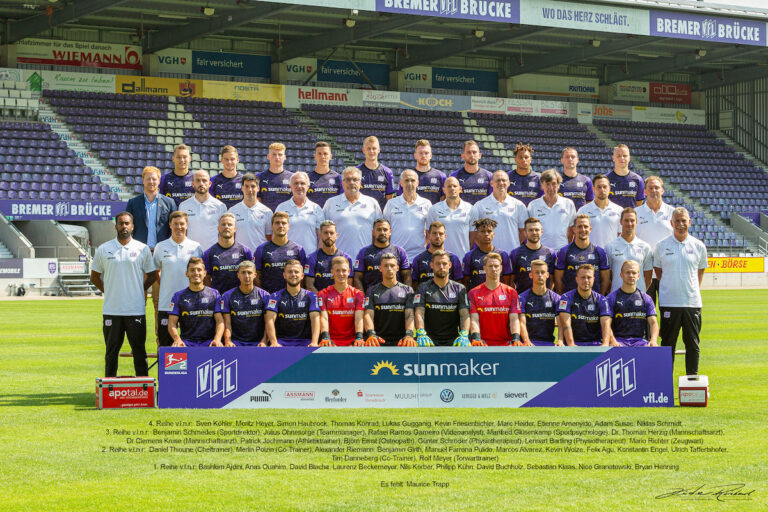 VfL Mannschaftsfoto 2019/2020, Foto: Dieter Reinhard