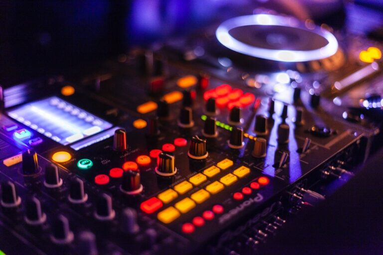 Discjockey-Pult