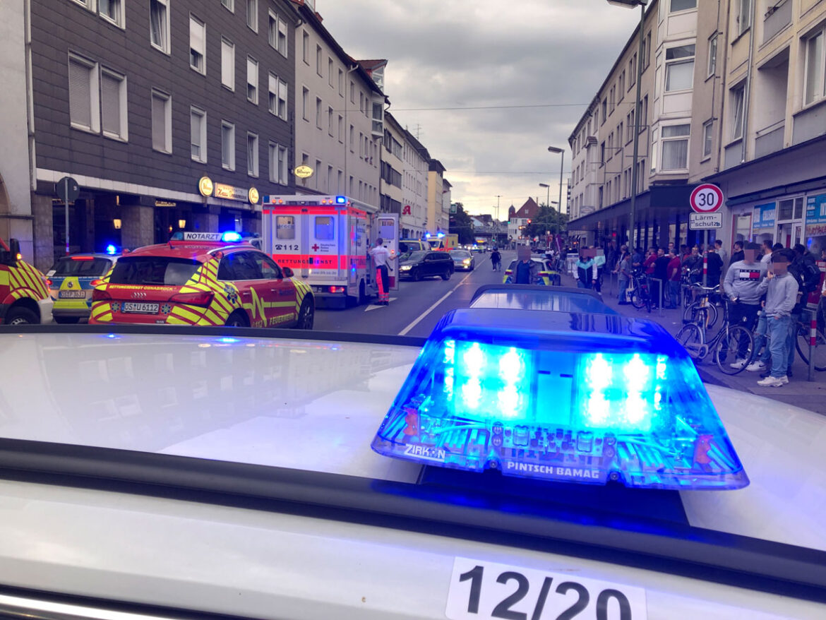 Polizeieinsatz in der Johannisstraße