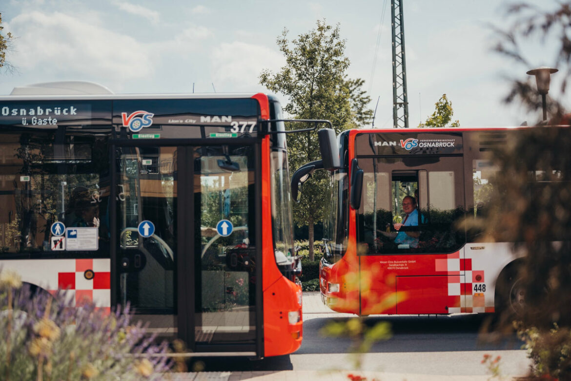 Die Busse der Stadtwerke Osnabrück. / Foto: Stadtwerke Osnabrück.