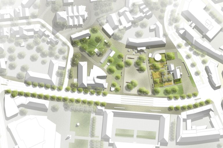 Der neue Ledenhof; Entwurf: bbz landschaftsarchitekten