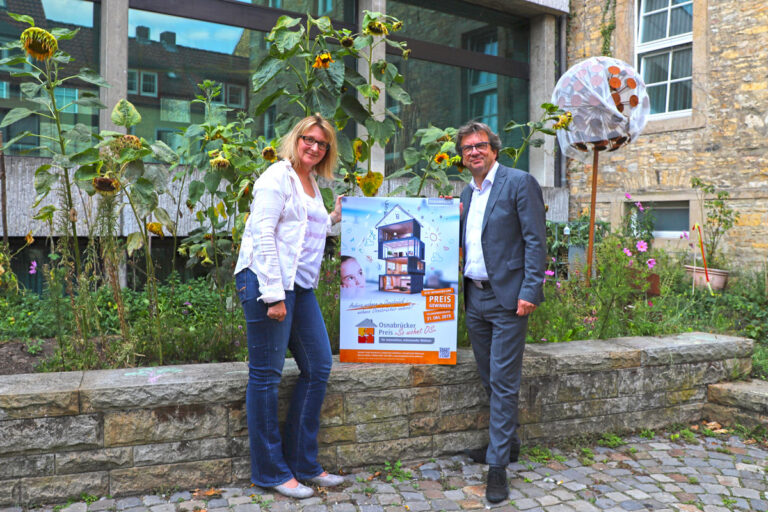 Sabine Steinkamp und Frank Otte; Foto: Stadt Osnabrück, Simon Vonstein