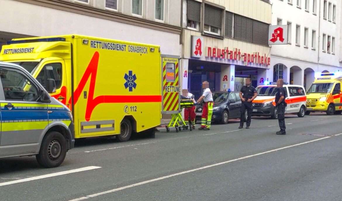 Erstversorgung in der Johannisstraße