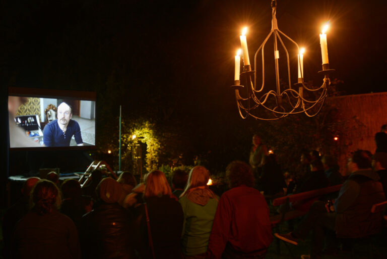 Lichter in den Höfen / Foto: Angela von Brill.