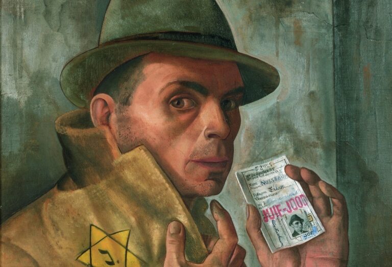 Selbstporträt von Felix Nussbaum