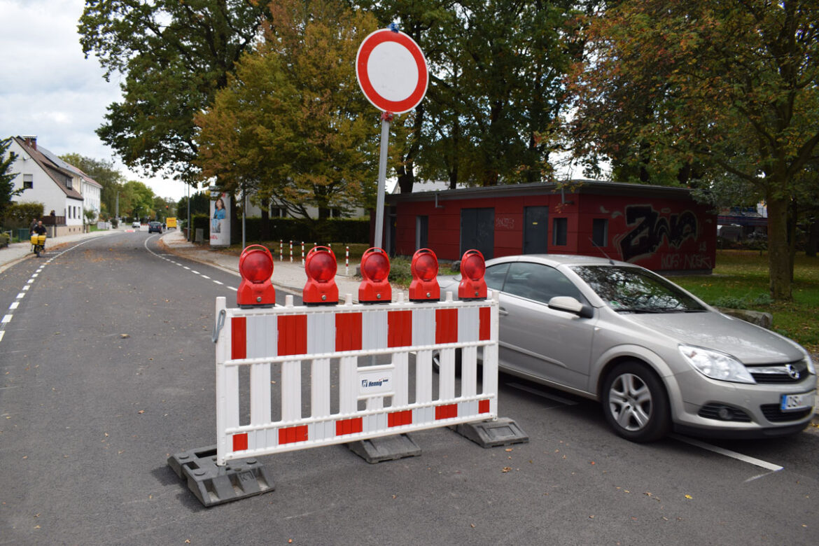 Manche konnten nicht mehr warten: Die Knollstraße ist wieder frei!