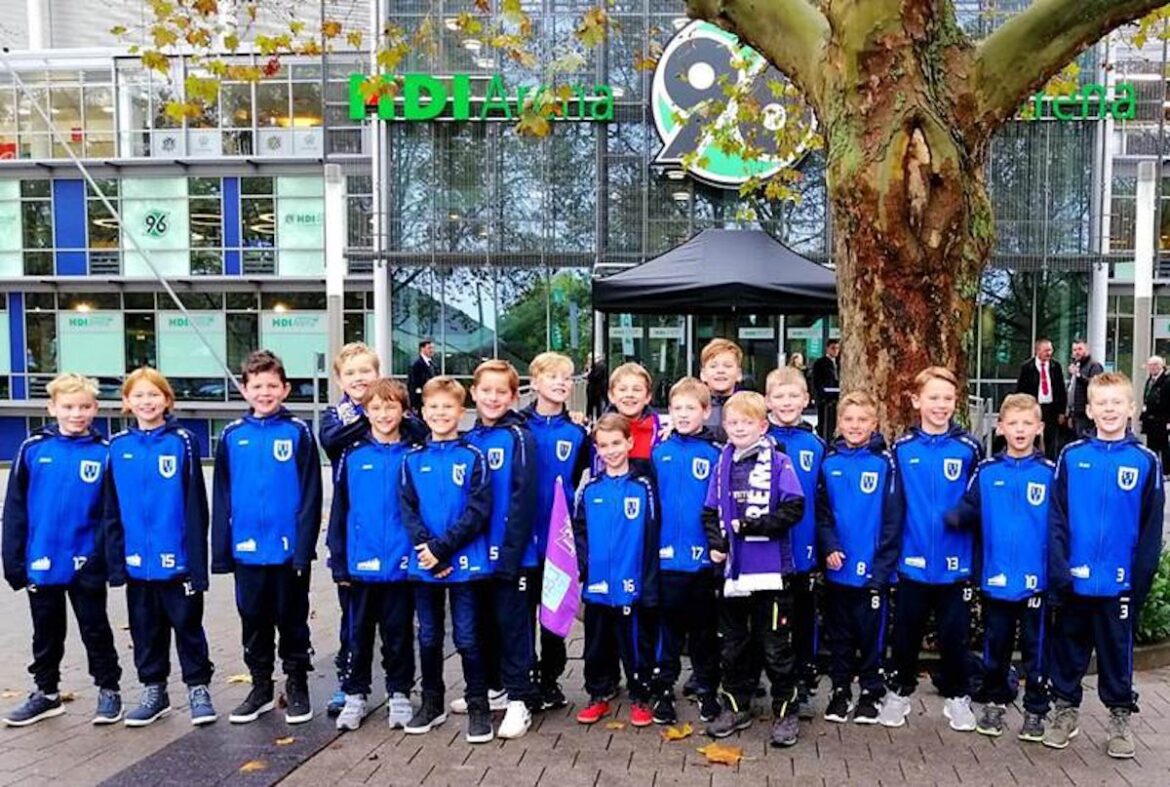 E-Jugend der Sportfreunde Schledehausen; Foto: Eva Quast