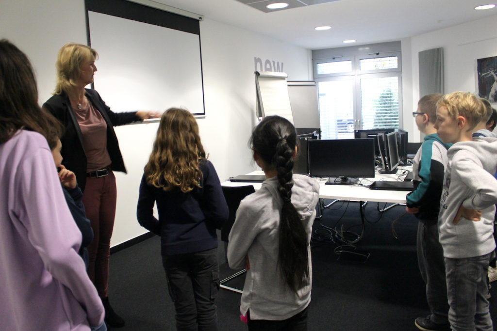 Viel zu entdecken gab es für die Schüler der Heinrich-Schüren-Grundschule