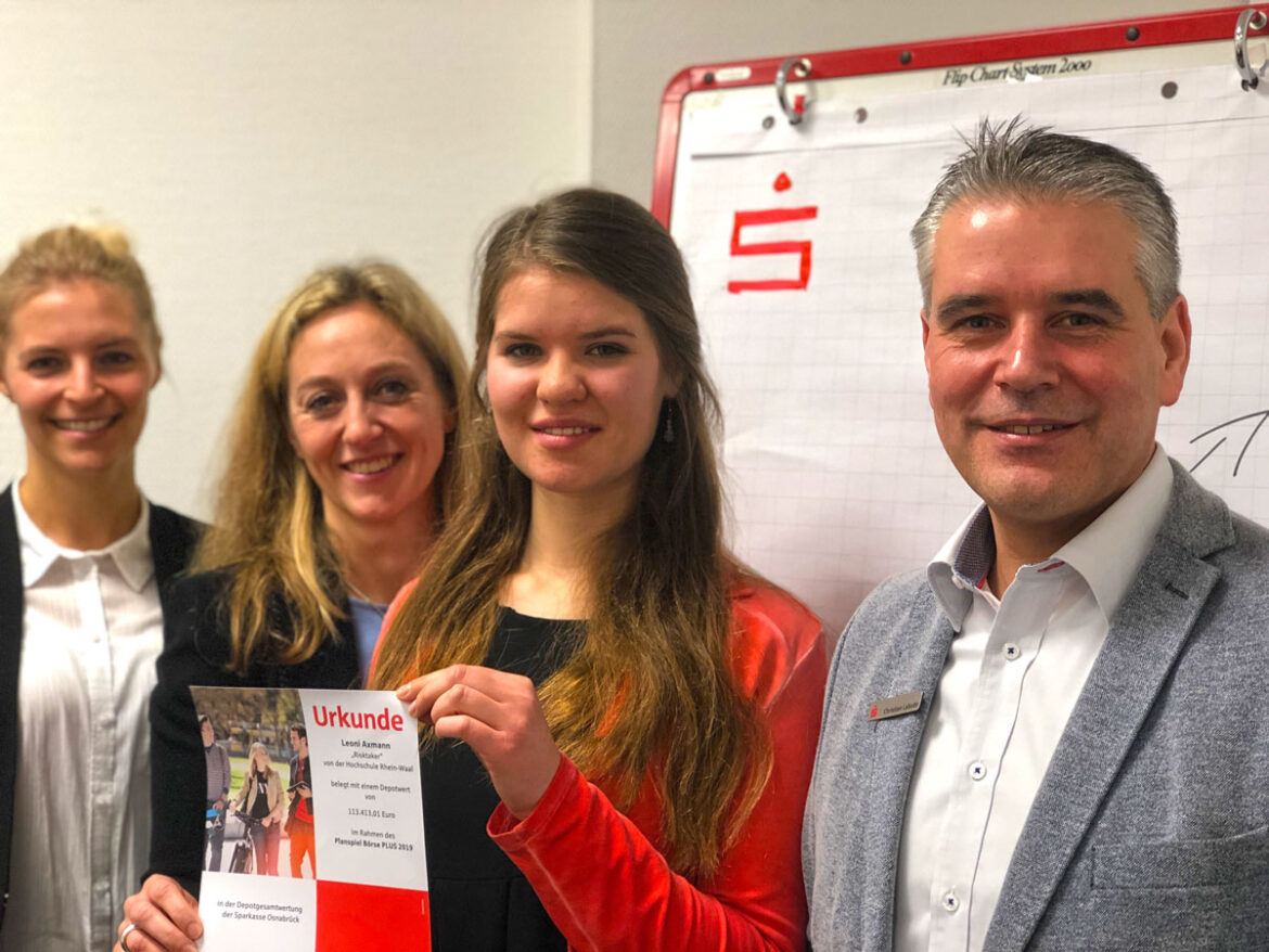 Planspiel Börse, Sparkasse Osnabrück