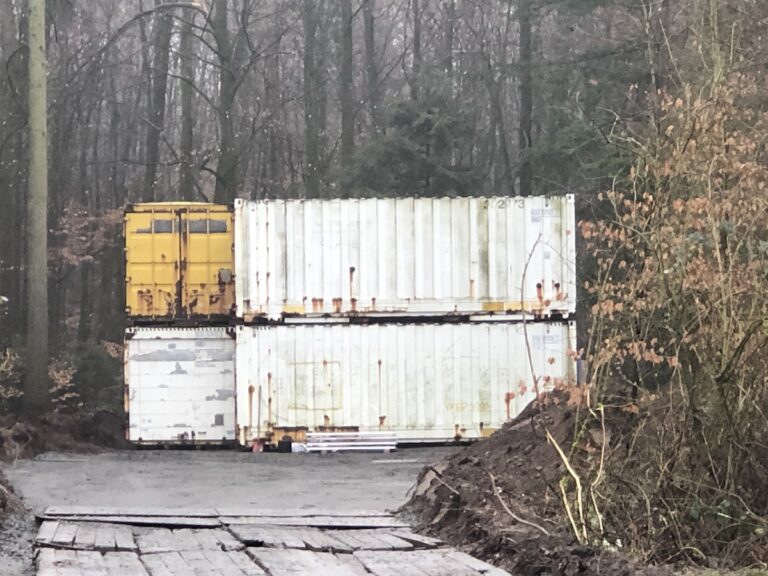Bombe im Heger Holz