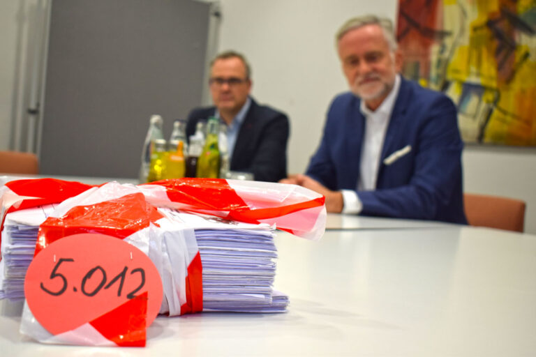 5012 Unterschriften für einen "Plan B" am Neumarkt