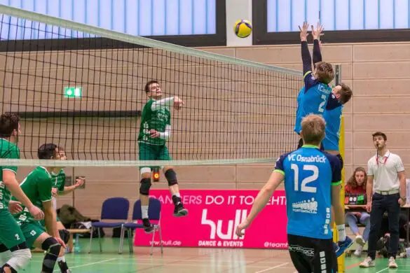 Gut gekämpft und knapp verloren: VC Osnabrück verliert gegen FC Schüttdorf