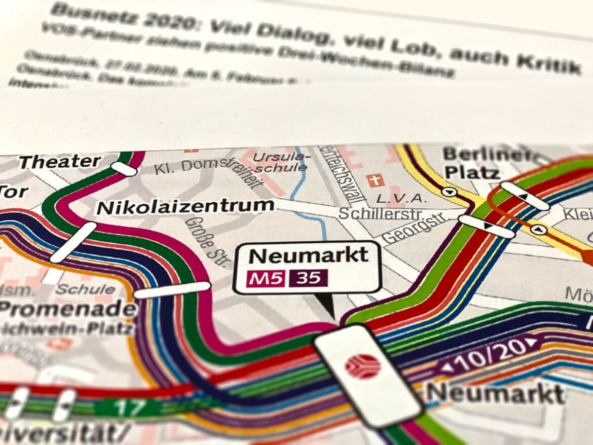 neues Busliniennetz in Osnabrück