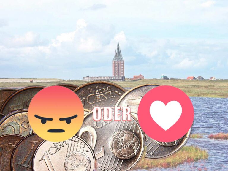 Cent-Abschaffung auf Wangerooge