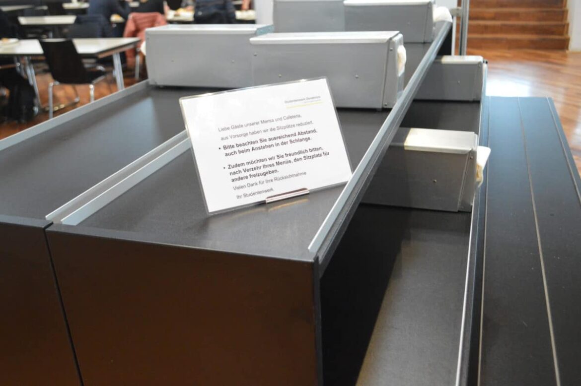 Das Studentenwerk Osnabrück informiert seine Studenten